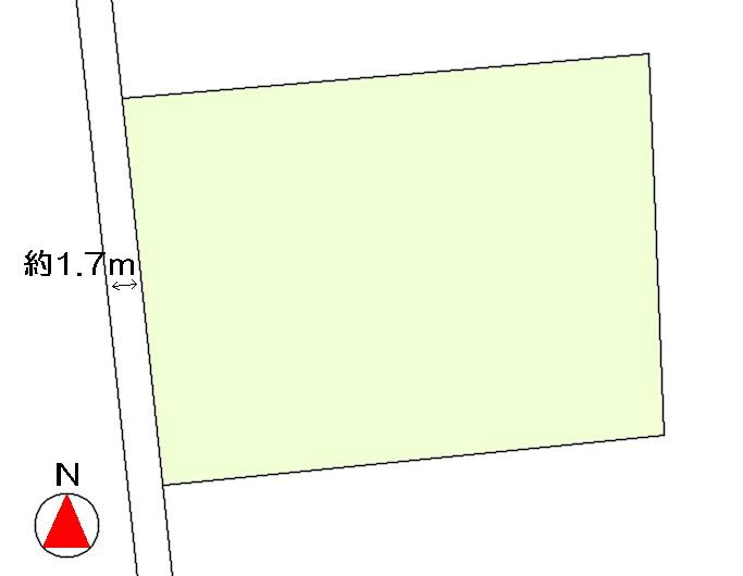Compartment figure. Land price 16.8 million yen, Land area 346.4 sq m
