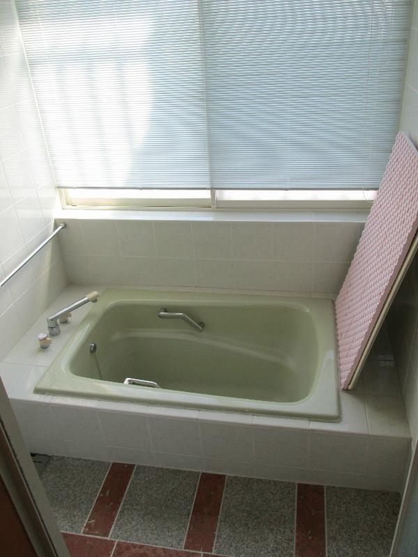 Bathroom. It is a good bathroom with a panoramic view with window