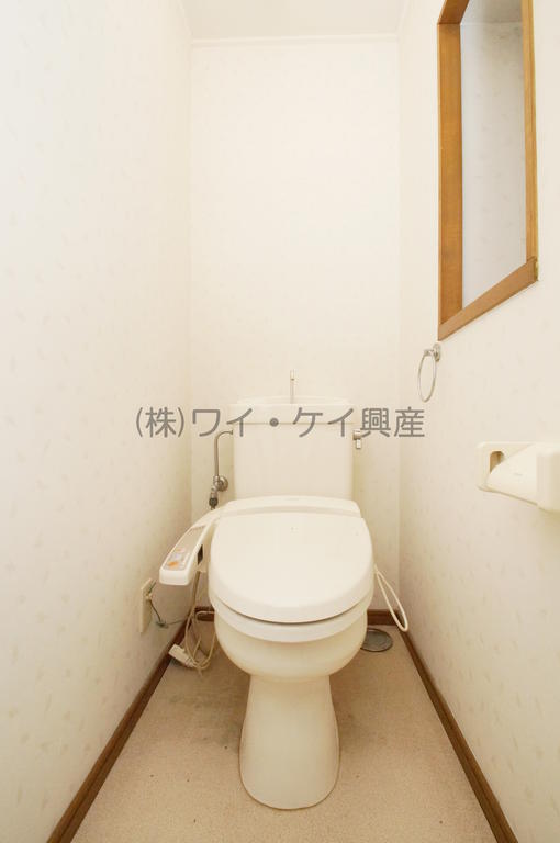 Toilet. Poised toilet (^ ○ ^)