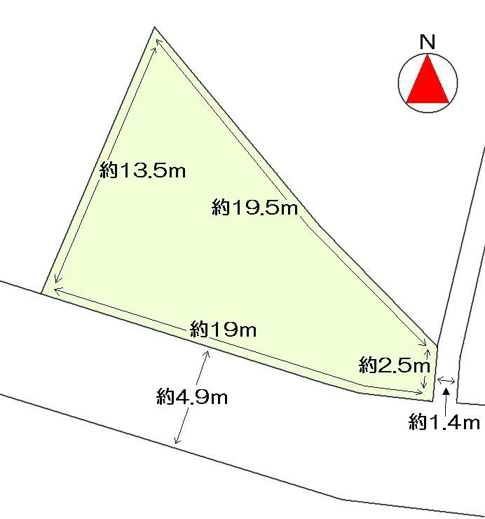 Compartment figure. Land price 7 million yen, Land area 152 sq m