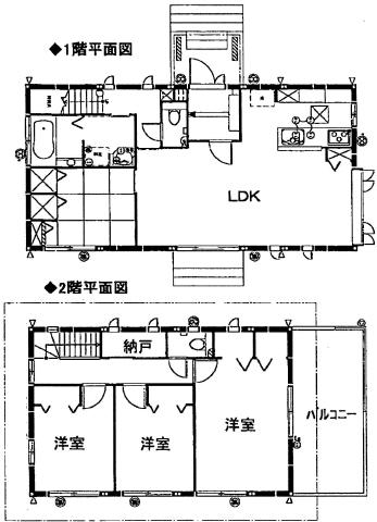 Floor plan. 33 million yen, 4LDK + S (storeroom), Land area 161.58 sq m , Building area 109.19 sq m
