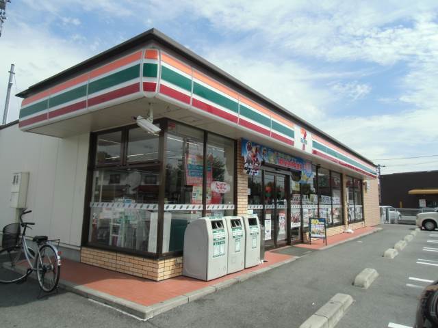 Convenience store. Seven-Eleven Kurashiki band high-store up to (convenience store) 1672m