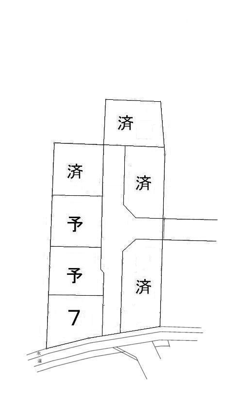 Compartment figure. Land price 8,967,000 yen, Land area 204.45 sq m