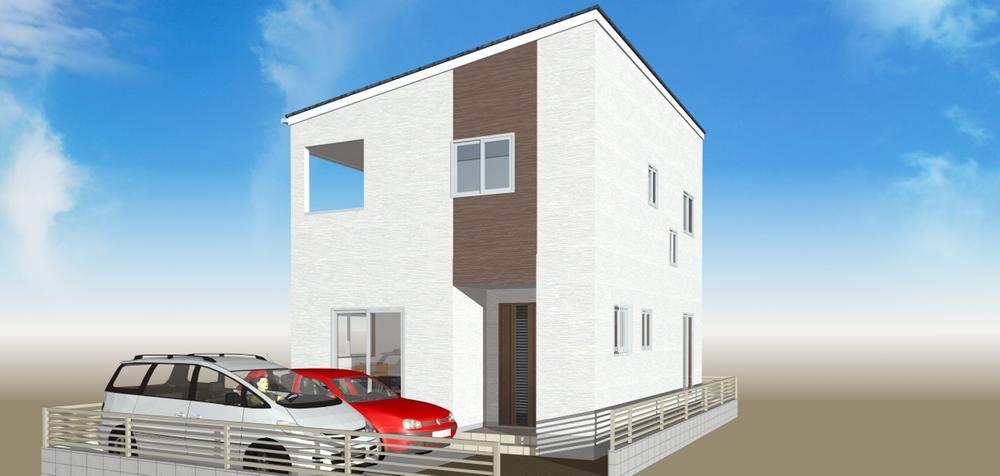 Rendering (appearance). Pure Town new Kurashiki No. 6 place Rendering