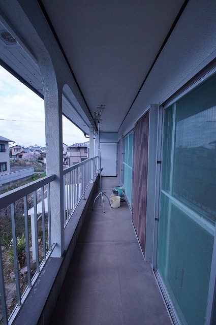 Balcony. Three-sided balcony ☆ wide! ! !