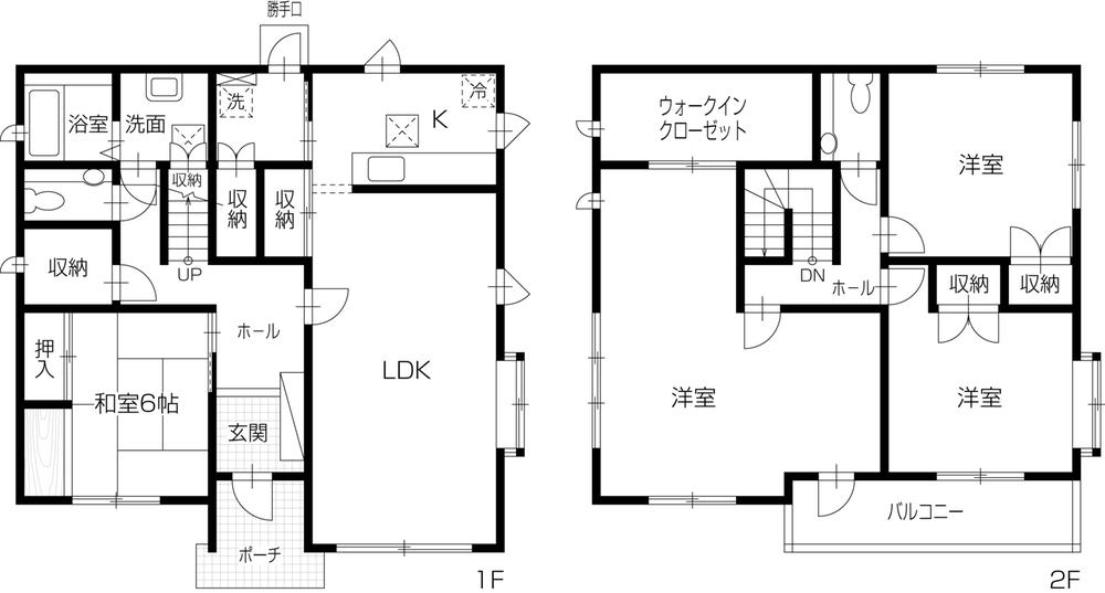 Floor plan. 24.5 million yen, 4LDK, Land area 199.84 sq m , Building area 149.88 sq m
