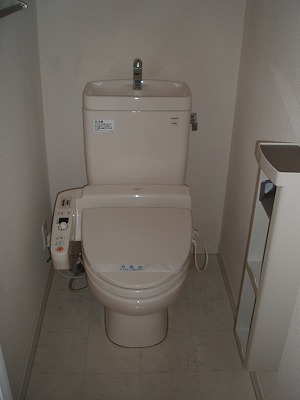 Toilet. With Washlet