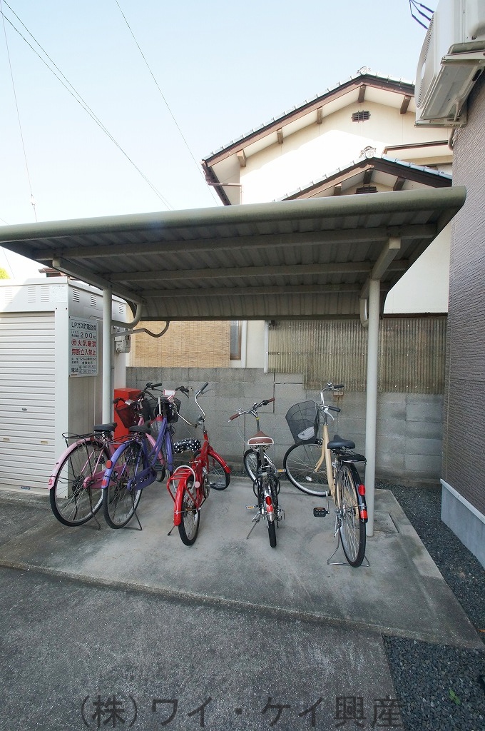 Other common areas. Bicycle also entrance before (^ ○ ^)