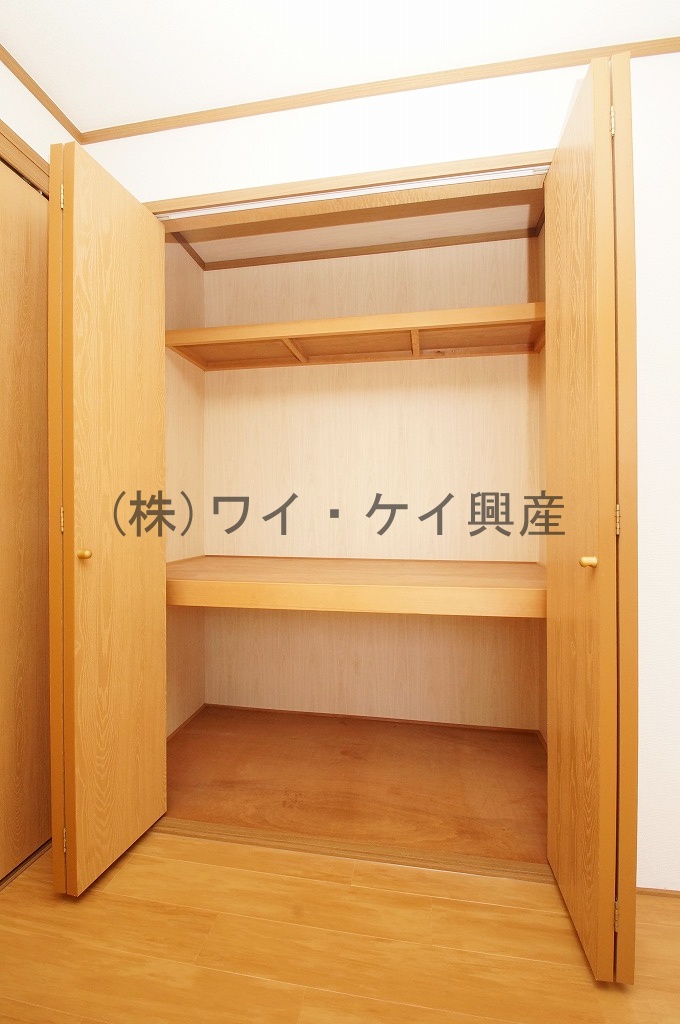 Receipt. Storage is also available in each room ☆