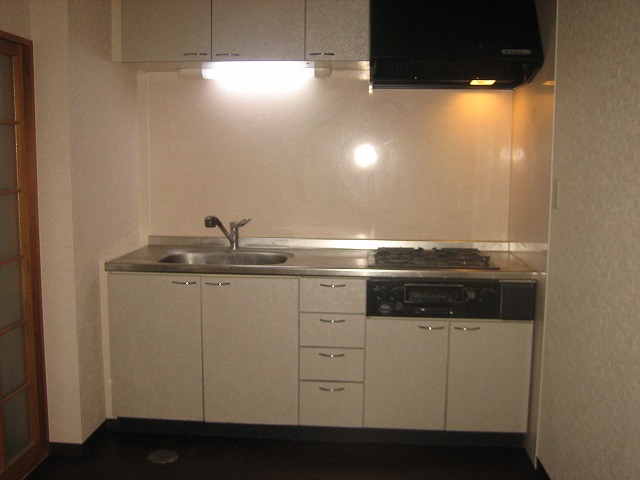 Kitchen. Built-in stove