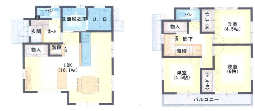 Building plan example (Perth ・ Introspection). Plan is an example