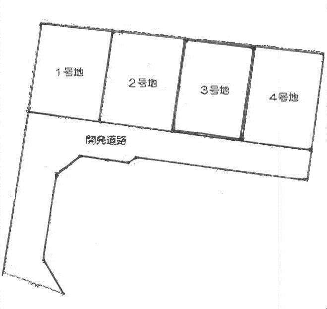 Compartment figure. Land price 12,650,000 yen, Land area 181.88 sq m 4 No. land