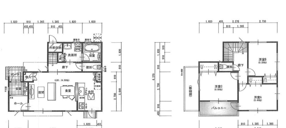 Floor plan. 23,810,000 yen, 3LDK, Land area 146.04 sq m , Building area 82.8 sq m