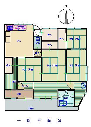 Floor plan. 3.1 million yen, 4DK, Land area 98.94 sq m , Building area 85.43 sq m