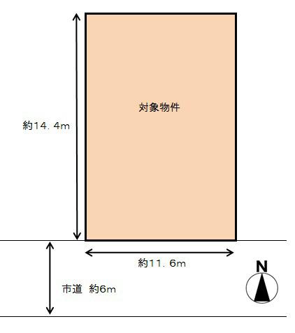 Compartment figure. Land price 10.5 million yen, Per day is good in the land area 180 sq m south road. 