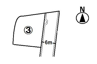 Compartment figure. Land price 6.8 million yen, Land area 172.95 sq m