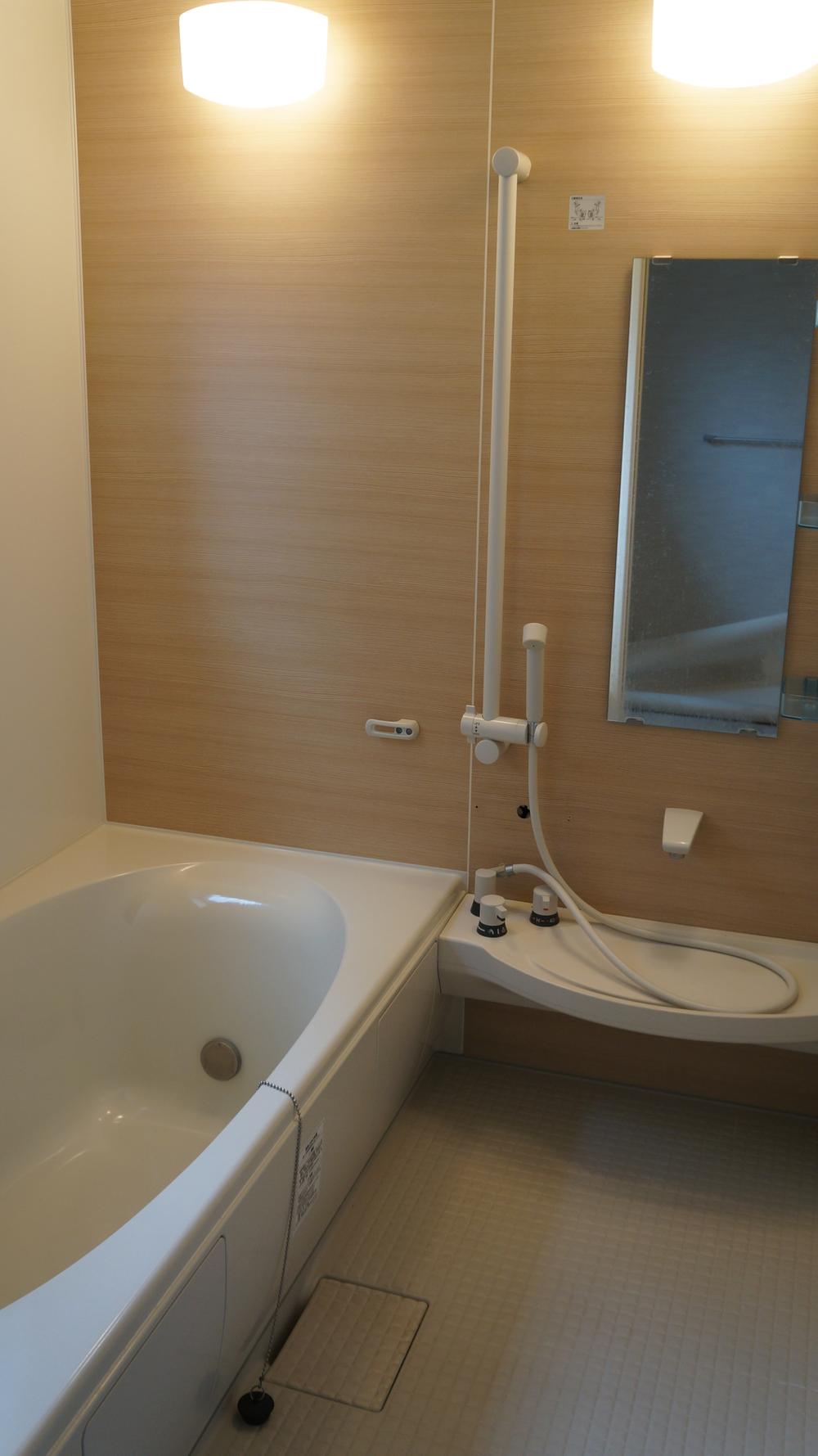 Bathroom. It is still shiny from the new thing of age!