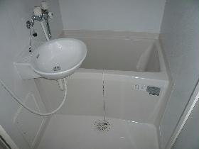 Bath. Bath washbasin