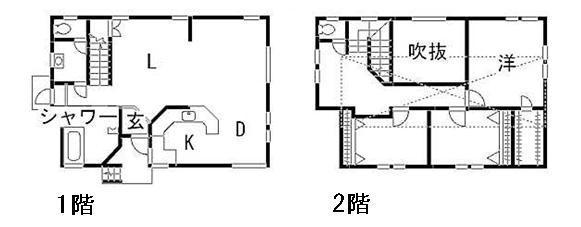 Floor plan. 11.8 million yen, 3LDK, Land area 185 sq m , Building area 124.98 sq m