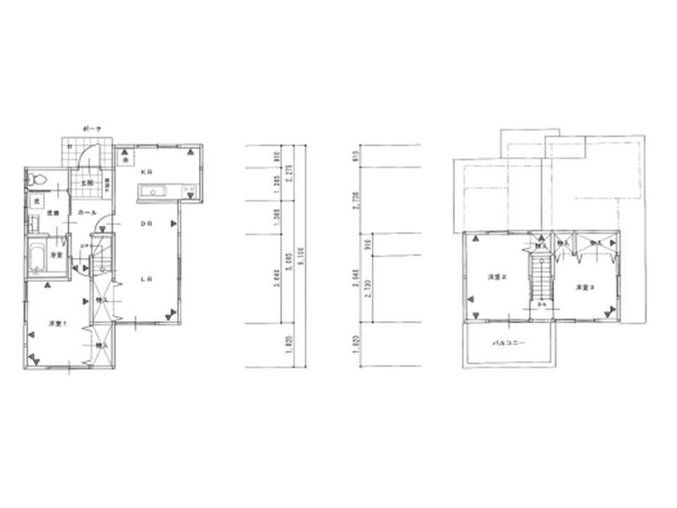 Floor plan. 16.8 million yen, 3LDK, Land area 116.12 sq m , Building area 74.93 sq m