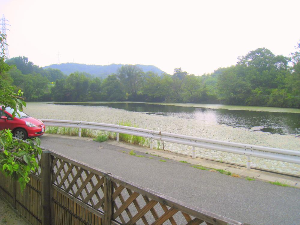 Local photos, including front road. Landscape visible from the room