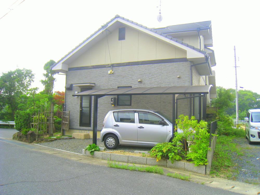 Parking lot. Carport