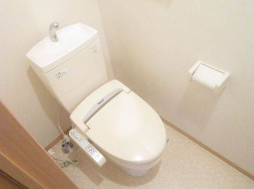 Toilet. With Washlet