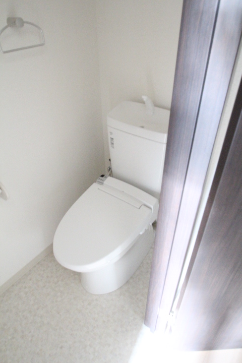 Toilet. Washlet is Installed