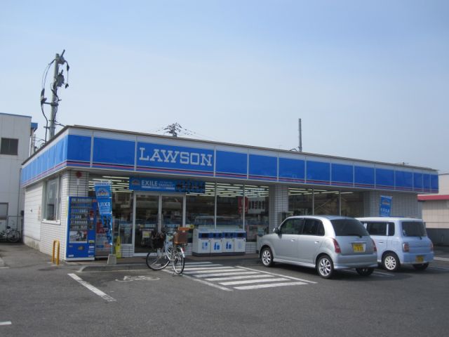 Convenience store. Lawson Okayama Nishizaki 1-chome to (convenience store) 462m