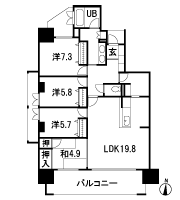 Floor: 4LDK + pantry, occupied area: 102.91 sq m, Price: 32,800,000 yen ~ 39,400,000 yen
