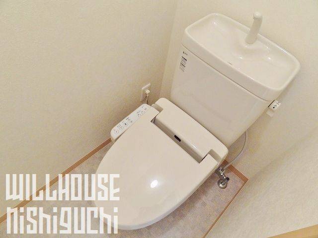 Toilet. With Washlet