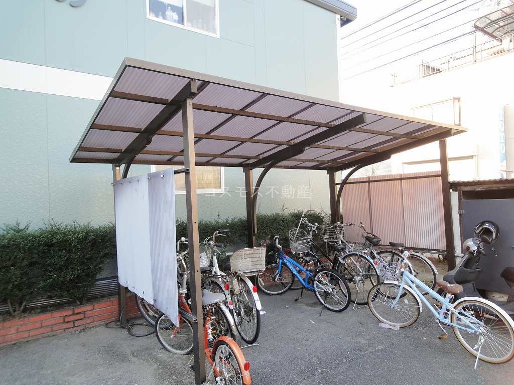 Other common areas. Bicycle-parking space