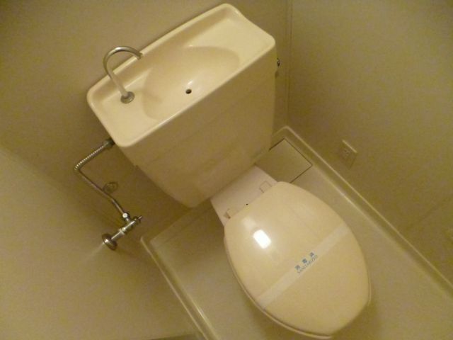 Toilet. A separate room is the bath toilet