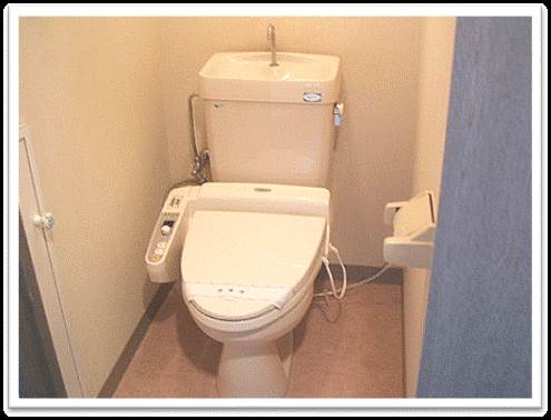 Toilet. With Washlet