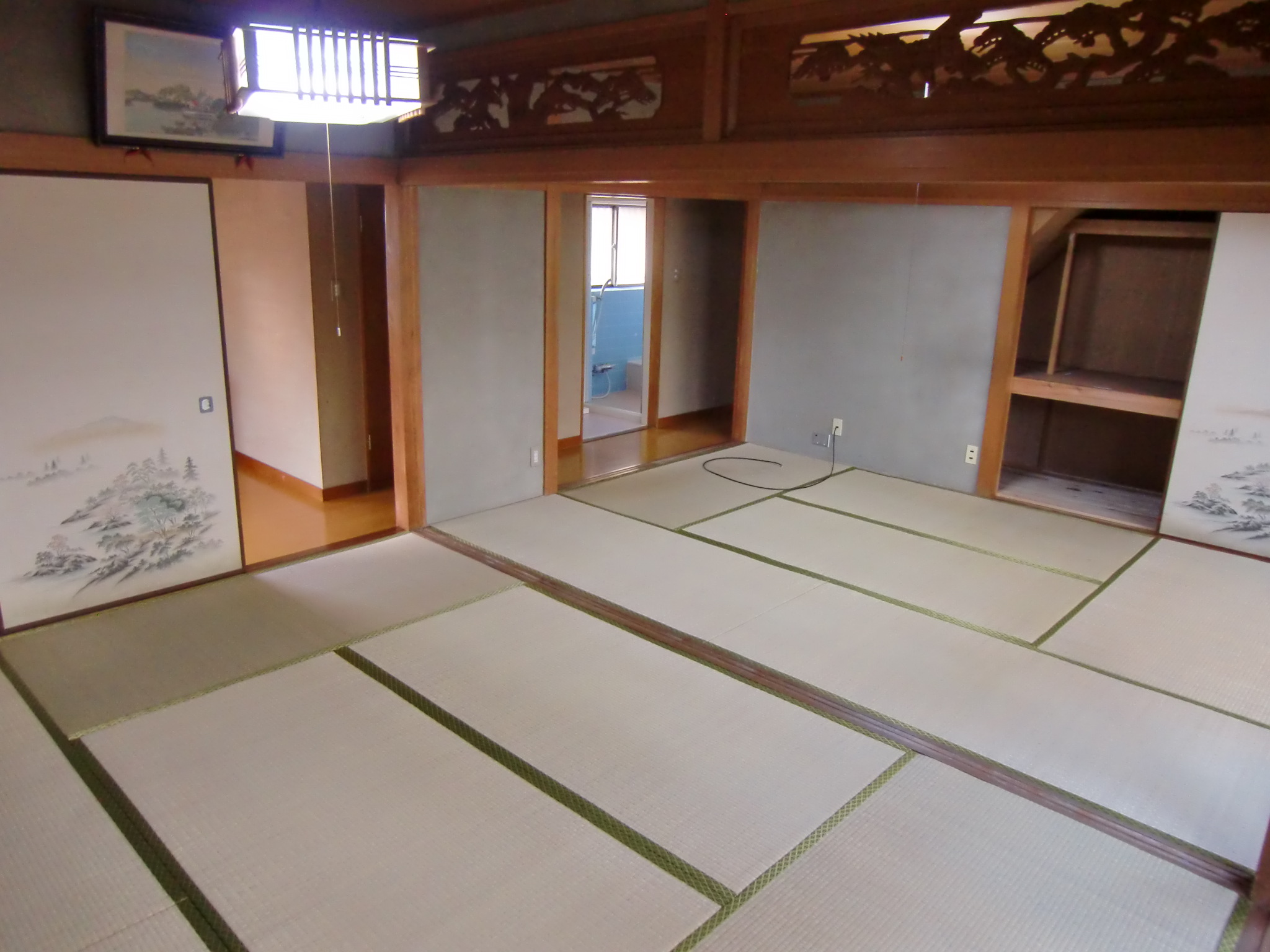 Living and room. First floor Japanese-style room