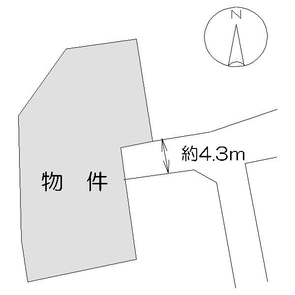 Compartment figure. Land price 14.7 million yen, Land area 356 sq m