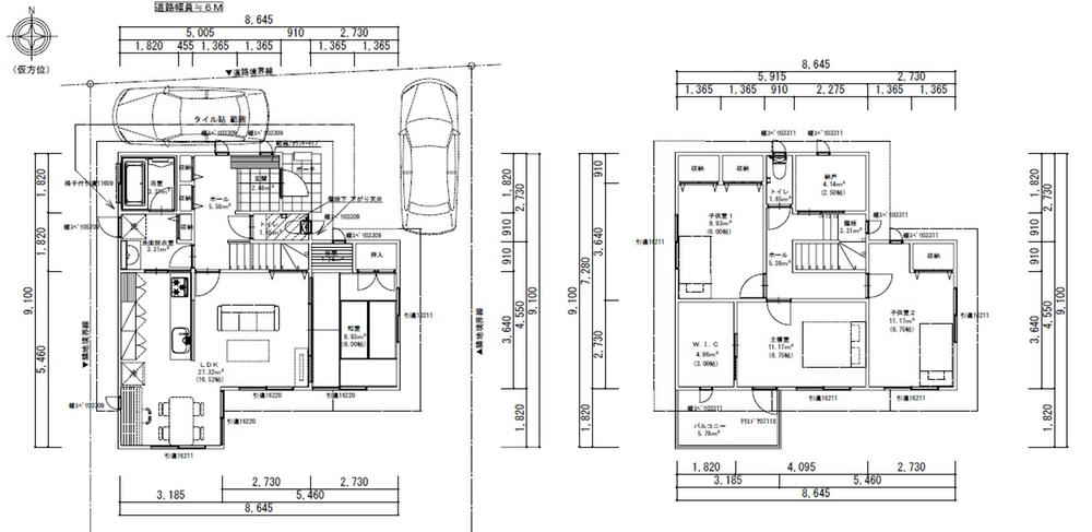 Other building plan example. Nakasendo No. 3 place