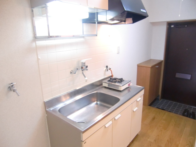 Kitchen. Wide sink