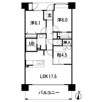 Floor: 3LDK, occupied area: 74.95 sq m, Price: 23,700,000 yen ・ 24,100,000 yen