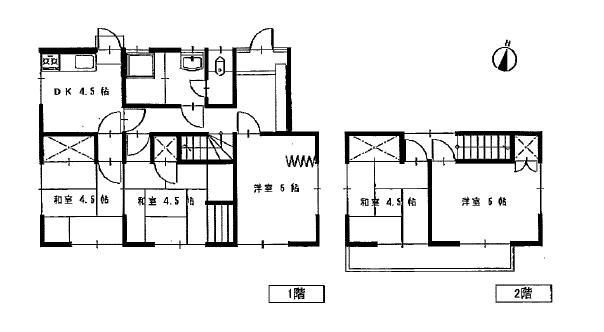 Floor plan. 11 million yen, 5DK, Land area 218.69 sq m , Building area 95 sq m