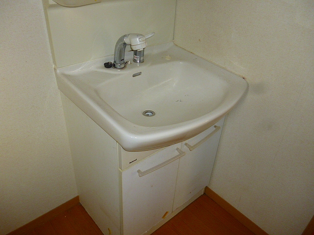 Washroom. Independent wash basin