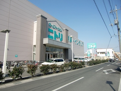 Home center. 850m to Nitori Okayama store (hardware store)