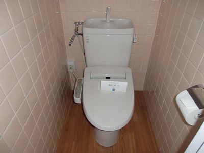 Toilet. Toilet ^^ Washlet has gone with a new! !