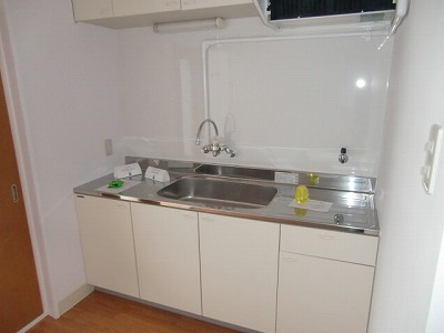 Kitchen. Ease of use widely brand-new kitchen ◎