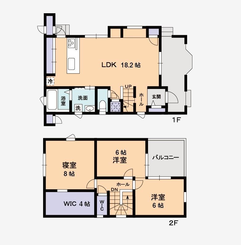 Floor plan. 28,900,000 yen, 3LDK, Land area 162.52 sq m , Building area 103.03 sq m
