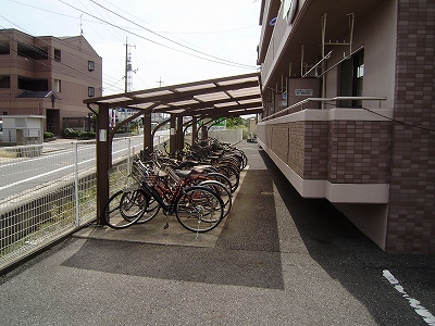 Other common areas. Bicycle-parking space