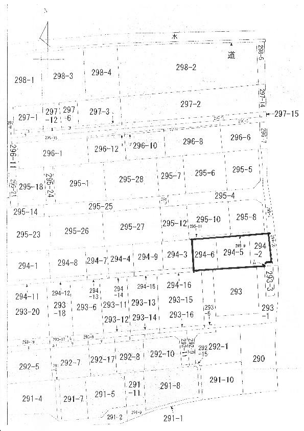 Compartment figure. Land price 11,680,000 yen, Land area 196.79 sq m public view