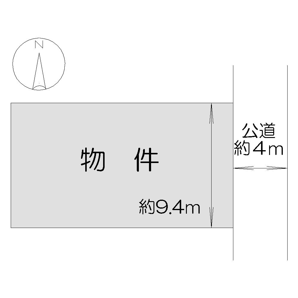 Compartment figure. Land price 4.57 million yen, Land area 188 sq m