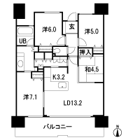 Floor: 4LDK, occupied area: 86.22 sq m, Price: 42,200,000 yen ~ 44,500,000 yen