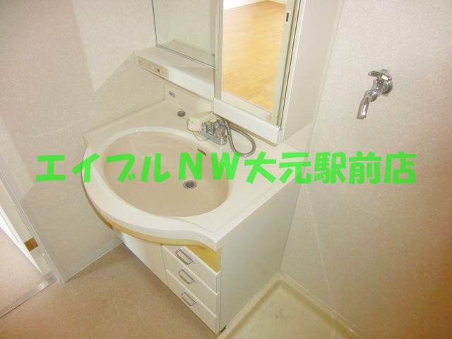 Washroom. Wash basin